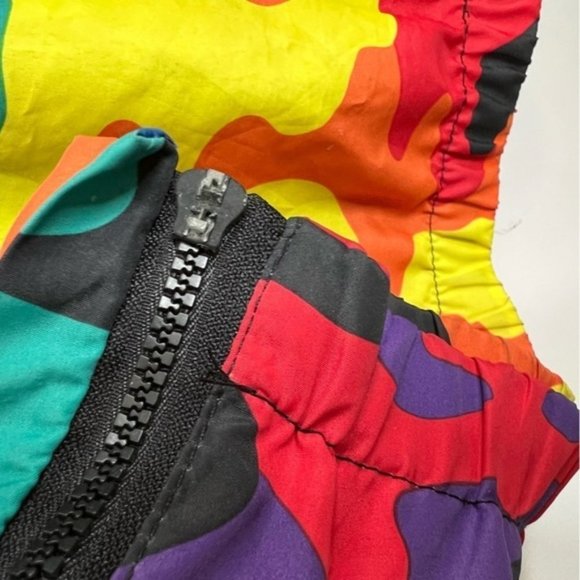 ZOO York Quarter Zip Rainbow Camo Lightweight Jacket S - Picture 12 of 12